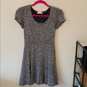 short sleeve knit dress